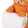 Resin Cat Toilet Paper Holder Storage Dispenser Toilet Roll Holder  Bathroom Roll Paper Organizer
