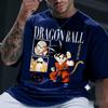 Аниме Футболка Dragon Ball Мужская Женская 2026 Лето Хлопок Короткий Рукав Футболка Графический Принт Goku Повседневная Уличная Одежда Топы Одежда Y2k