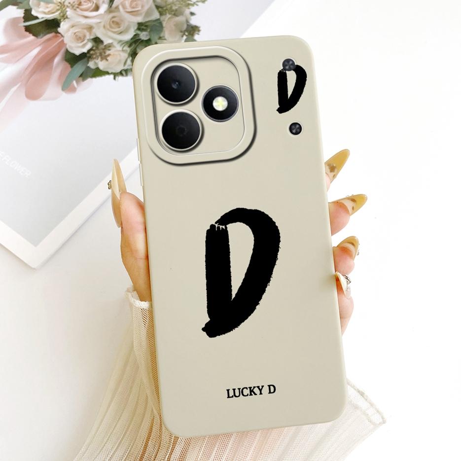 Чехол для Realme Note 80 RMX5388 Милый Чехол с Счастливыми Буквами Ударопрочный Мягкий ТПУ Чехол для Телефона Для Realme Note80 Note 80 4G Fundas Сумки