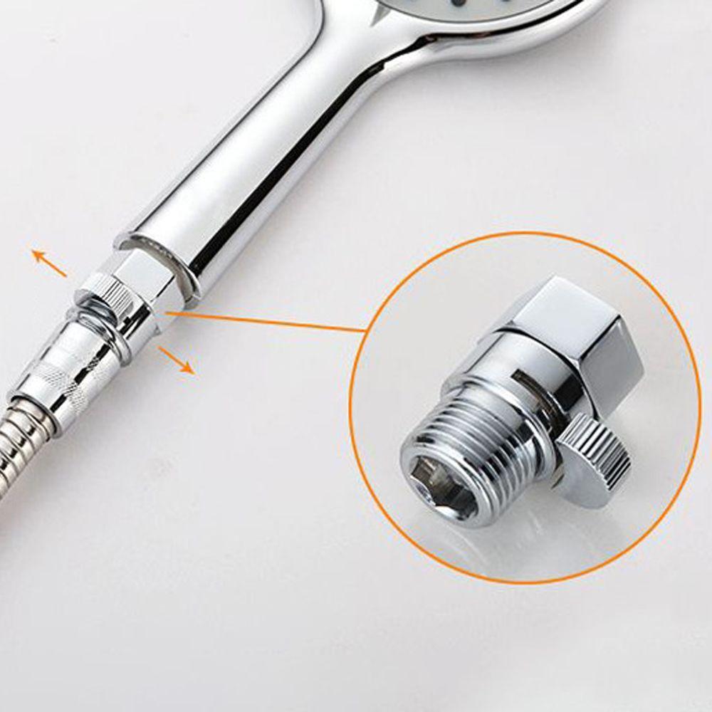 Водосберегающий поток Быстрый контроль Ручной Медный Душевой Головки Клапаны Душевой Запорный Клапан Ванная