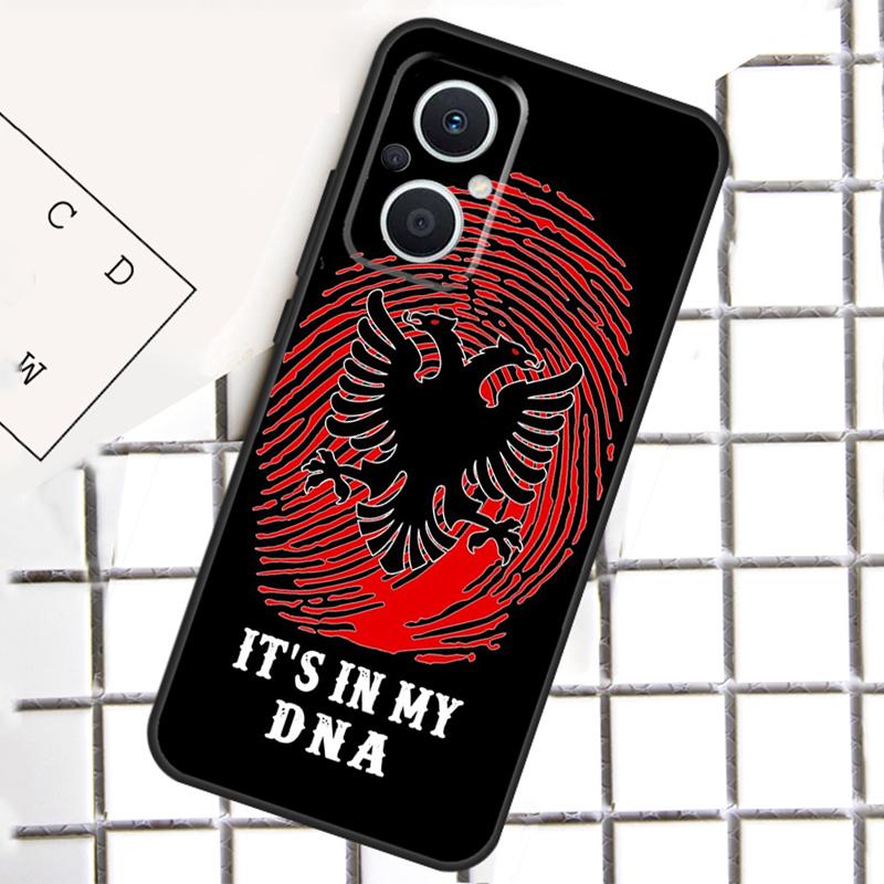 Albania Albanians Flag For OPPO Reno 13 14 12 11 10 Pro 11F 12F 13F 14F 7 8 Lite 8T OPPO Find X5 X6 X8 X9 Pro Case