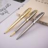 2PCS Metal Ballpoint Pen Students Gift Writing Tools Creative Signature Pen  School&Office