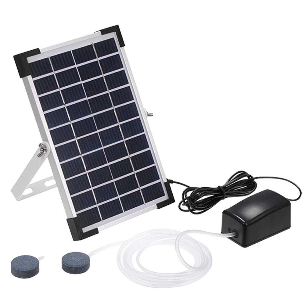Solar Oxygen Pump Fish Tank Oxygenator Aquarium Oxygen Aerator Pond Aerator