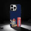 P-PaddingtonS Bear Phone Case For iPhone 17,16,15,14,13,12,11 Plus,Pro Max,XS,Colored silver phone case