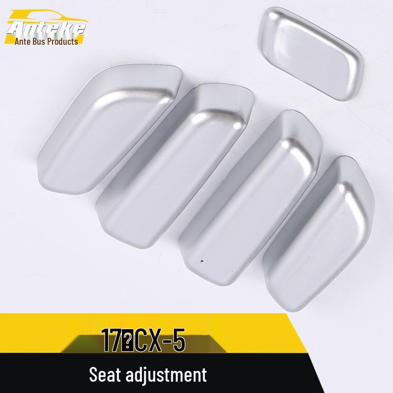 17 CX-5 Seat Adjustment Decorative Stickers: Seat Back Control Switch Panel Accessories