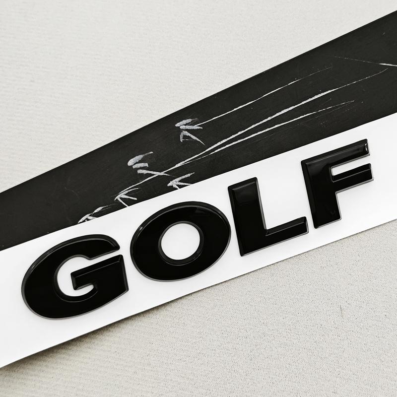 Для VW VOLKSWAGEN 2026 Новый 3D ABS Логотип Значок Буквы Golf Наклейка на Задний Багажник Автомобиля Для Volkswagen VW Golf 4 5 6 7 8 MK4 MK5