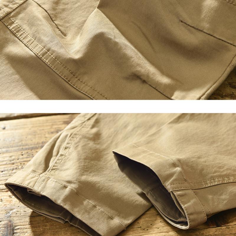 Классические мужские брюки в корейском стиле, весенние повседневные мешковатые мужские брюки, хлопковые однотонные брюки с эластичной резинкой на талии и поясом, молодежная мода, уличная одежда