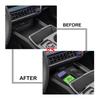 Front Center Console Organizer for Chevy Equinox 2025 LT/RS/ACTIV Armrest Storage Box Tray Interior Secondary Car Accessories