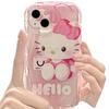 Чехол Hello Kitty для iPhone 14/13 Pro/12/11/XR/7 - Милый и простой дизайн