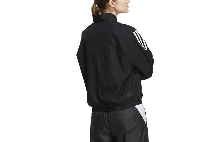 adidas Куртки Женские Черные Стойка Умеренные Другие HM3781