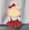 [Cloth Only] 38cm Doll Clothes Suit Wedding Dress Set Ideal Gift for Kids & Adults Doll Accessory