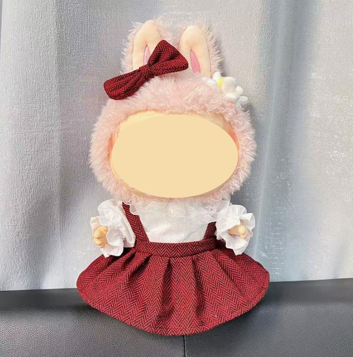 [Cloth Only] 38cm Doll Clothes Suit Wedding Dress Set Ideal Gift for Kids & Adults Doll Accessory