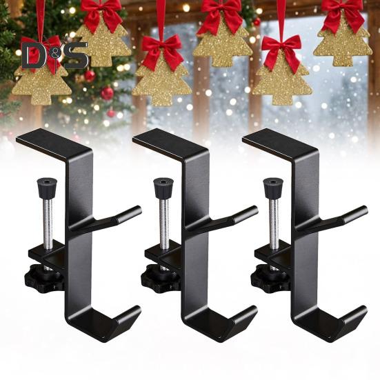 1/2/4/6 шт. держатели для рождественских чулок, устойчивые к ржавчине и царапинам, регулируемые вешалки для гирлянд, держатели для чулок для камина
