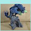 Потрясающая аниме фигурка Monster Hunter Cfb Сломанный Дракон Подвижная ПВХ Статуэтка Модель 16см