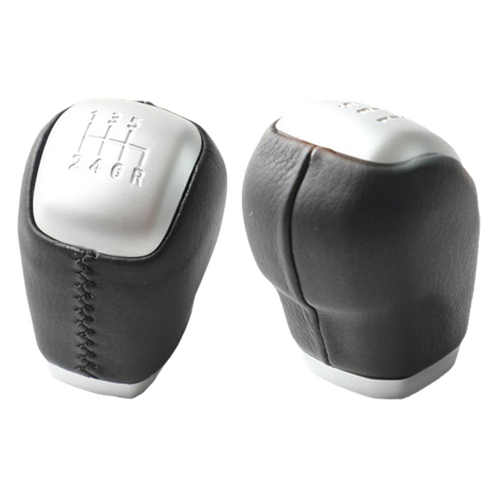 Ручная 6-скоростная спортивная кожаная ручка переключения передач черного цвета для диапазона 2011-2018 Evoque LR024719 X4L2