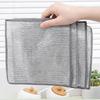 10pcs Non-stick Steel Wire Cleaning Cloth Single Layer Kitchen Stovetop Dishwashing Kitchen