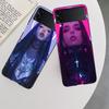 Чехол для телефона 'Темная монахиня' для Samsung Z Flip 7 6 5G Galaxy Z Flip 5 4 3 Черный Жесткий Чехол Роскошный ПК Корпус Coque