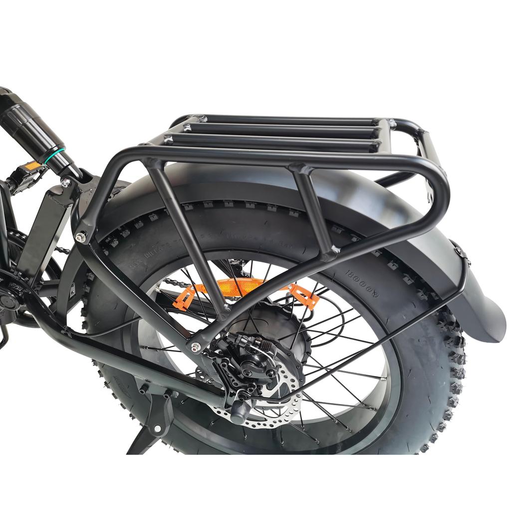 Elekwheels E5 Multi Terrain Electric Bicycle 250W  Motor 48V12.8Ah Lithium Battery Urban Commuting Electric Bike 20"*4.0 Fat Tires EBike