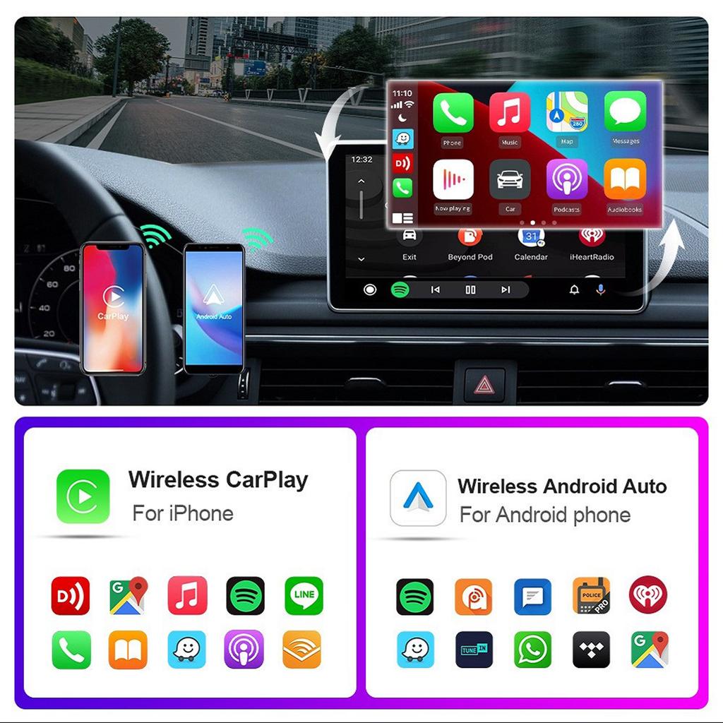 Wireless Car/play Adapter Android Auto Smart Plug&Play