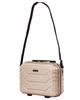 Wings Crake Travel Case Cosmetic Bag 14" Champagne
