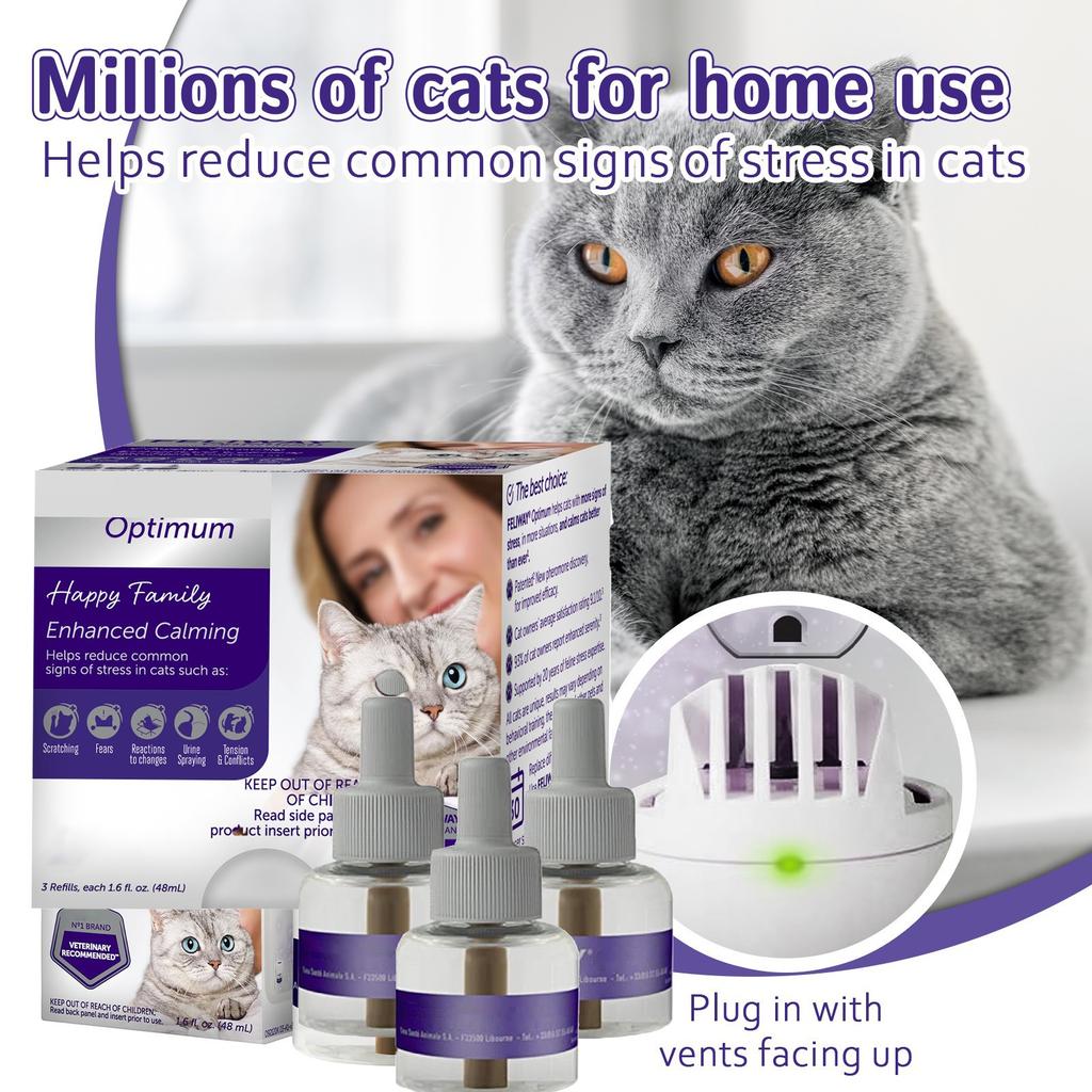 Classic Calm For Cats, 30 Day Refill, 3 Packs 48ml