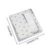 Cartoon 4 Grid Idol Card Photo Booth Album For 40Pcs 2x6 Inch Photo Strips Bookmark