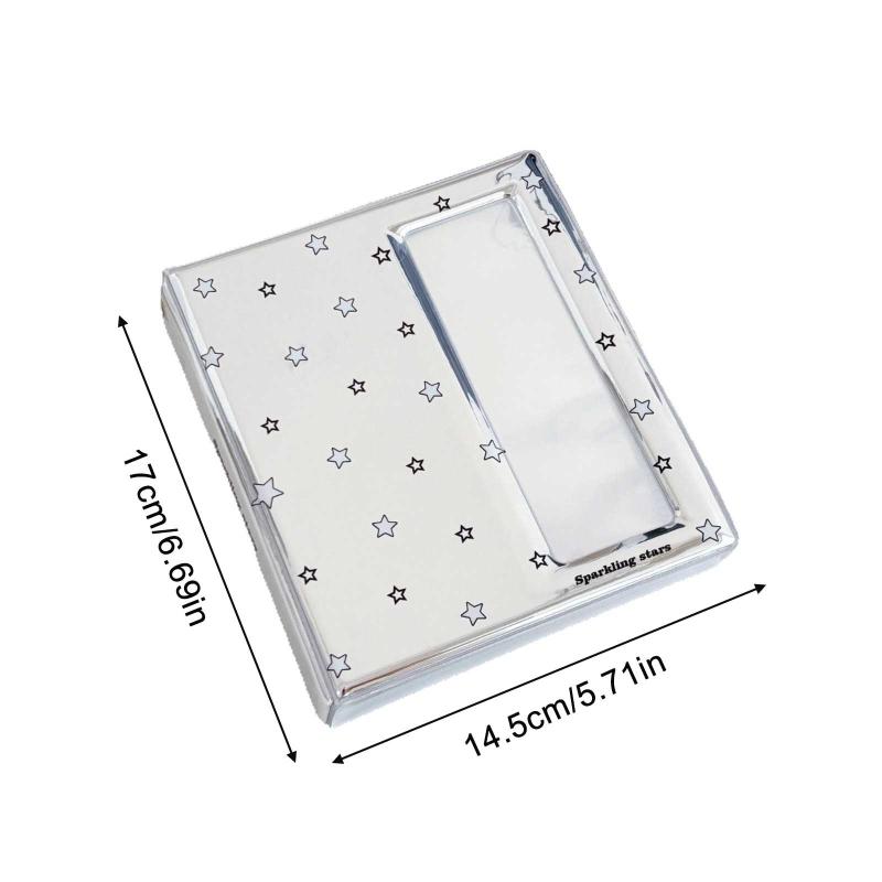 Cartoon 4 Grid Idol Card Photo Booth Album For 40Pcs 2x6 Inch Photo Strips Bookmark