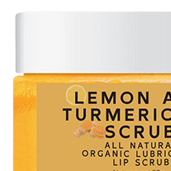 1/2 шт. Скраб для губ с куркумой, лимоном и алоэ вера, натуральный эксфолиант для темных губ, 50 г. Увлажняющий скраб для губ, нежный эксфолиант для губ