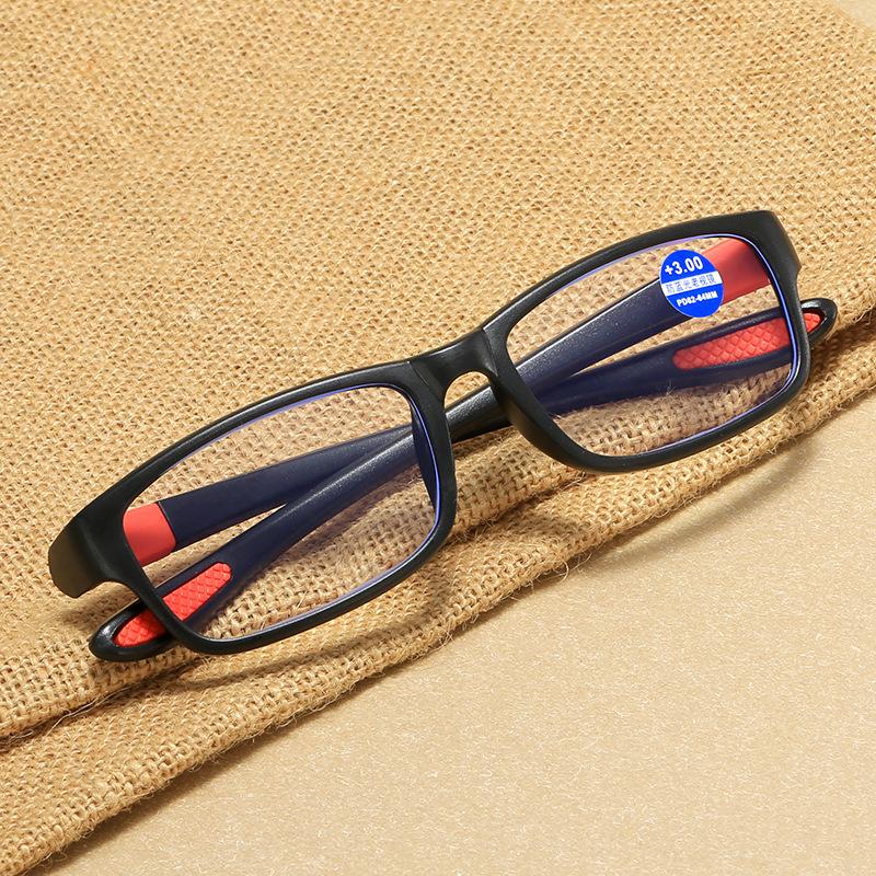 Модные мужские и женские спортивные очки для чтения, пластиковые очки для пресбиопии