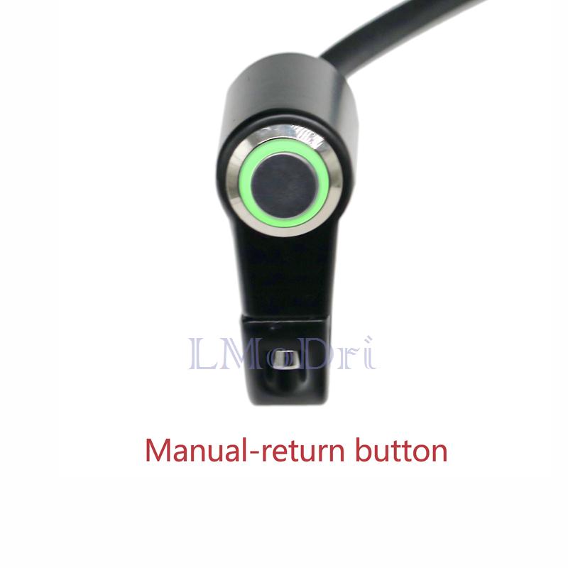 LMoDri переключатели для мотоцикла ATV скутер 22 мм руль фары аварийный противотуманный свет переключатель ВКЛ-ВЫКЛ алюминий со светодиодом DIY