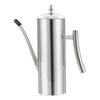 Oil Dispenser 304 Stainless Steel Leakage Proof Dustproof Long Nozzle Oil Bottle for Kitchen Soy