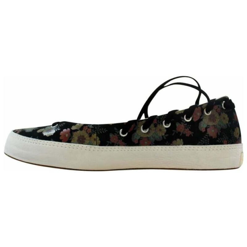 Converse All Star Rina Удобные Нескользящие Износостойкие Эспадрильи с Низким Верхом Женские Черные