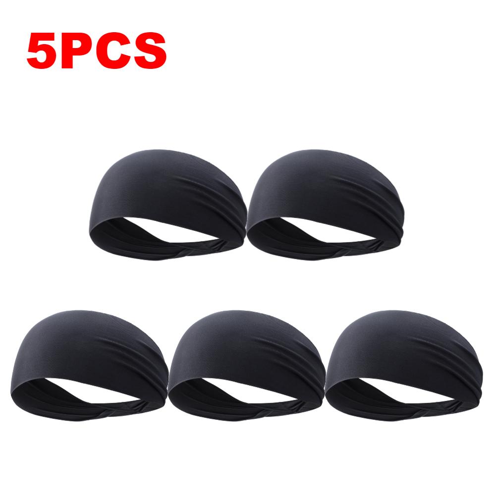 Ultra-Thin Unisex Fitness Elastic Headband Turban Sweat Absorption Breathable Quick Drying Sports Running Hair Band Accessories