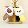 Adorable Plush Cat Keychain Cute Soft Stuffed Animal Bag Charm For Couples In Multiple Colors