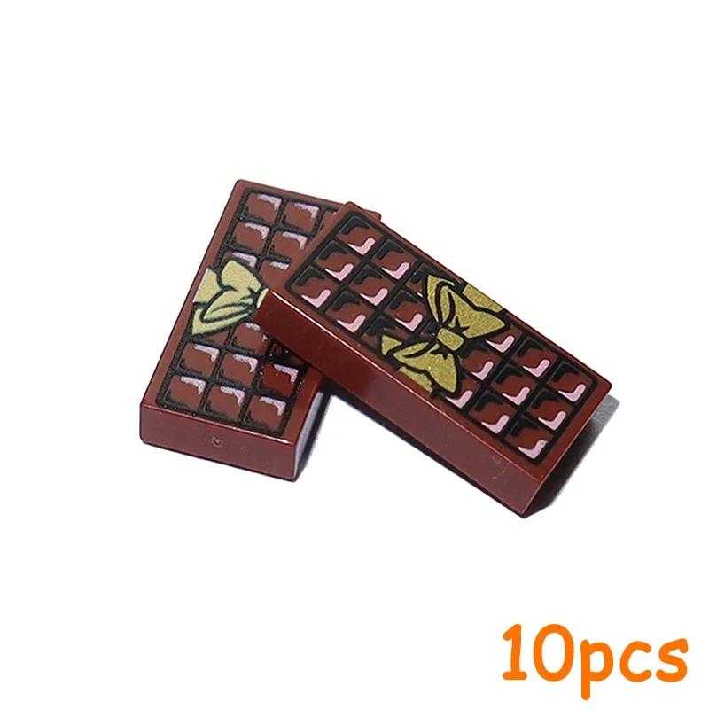 Строительные Блоки Еда MOC Аксессуары для Еды Рыба Хлеб Пицца Шоколад Фрукты Морковь Гамбургер Чипсы Курица Бутылка Кирпичи Игрушки