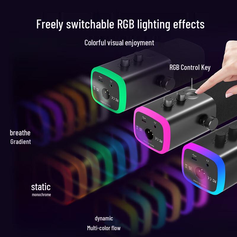 Динамический USB-микрофон FIFINE AM8 для игр и стриминга