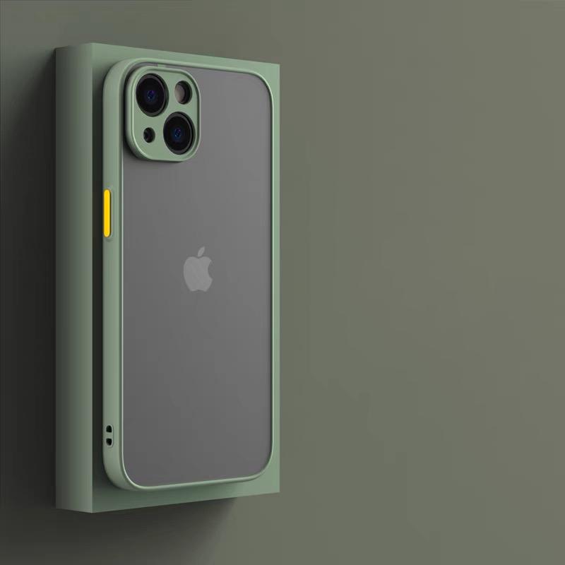 Роскошный матовый противоударный чехол для телефона iPhone 11 12 13 14 15 Pro Max Plus Mini XR X XS IPhone 7/8/SE 3/2 (Издание 2022/2020 г.) Чехлы для полного покрытия линз