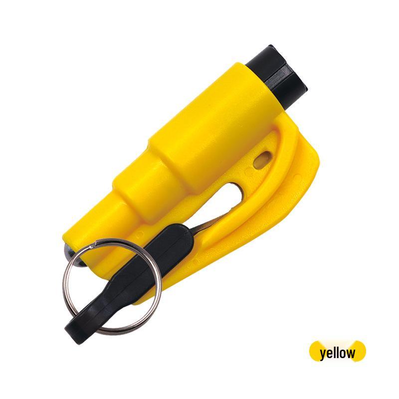Портативный мини-молоток безопасности для автомобиля с разбивателем стекла и резаком для ремня безопасности