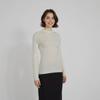 Light and High-end Autumn and Winter, Semi-turtleneck Long-sleeved Pullover, All-wool Inner Knitted Slim-fit Wool Sweater