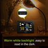 Baldr Weather Station Wireless In/Outdoor Hygrometer Color Thermometer Alert Wall Alarm Clock Pressure Forecast Trend Monitor