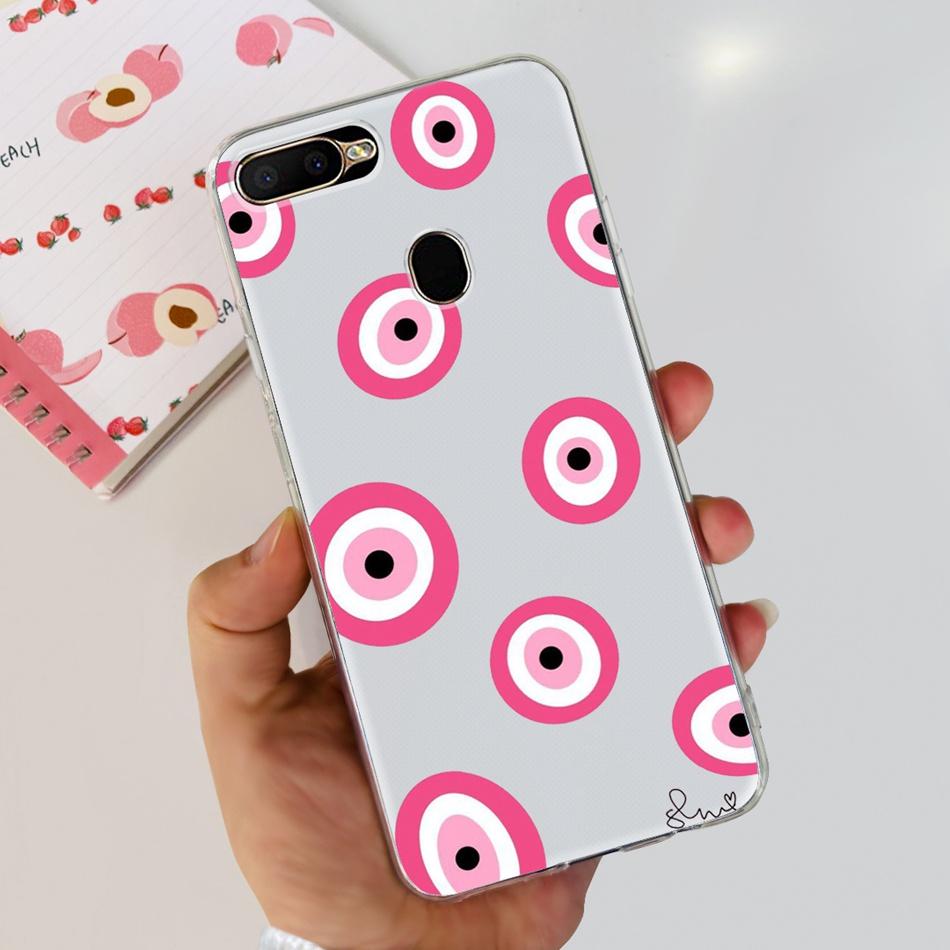 For OPPO A5S Case Cute Pattern Soft Silicone TPU Cover Cases For Oppo A5Ss AX5s A 5S CPH1909 CPH1920 CPH1912 Phone Shell Bumper