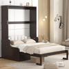 Кровать-шкаф Murphy Bed размера Queen Size, настенная кровать с диваном, деревянная кровать-шкаф Murphy Bed, каркас кровати-платформы, складной комод, скрытый шкаф с подушкой, Sp