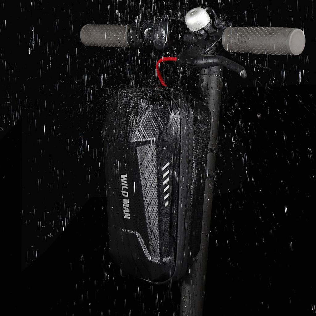 WILD MAN ES8X/ES8X Plus (optional) Electric Scooter Bicycle Front Bag  Handlebar Bag Riding Travel
