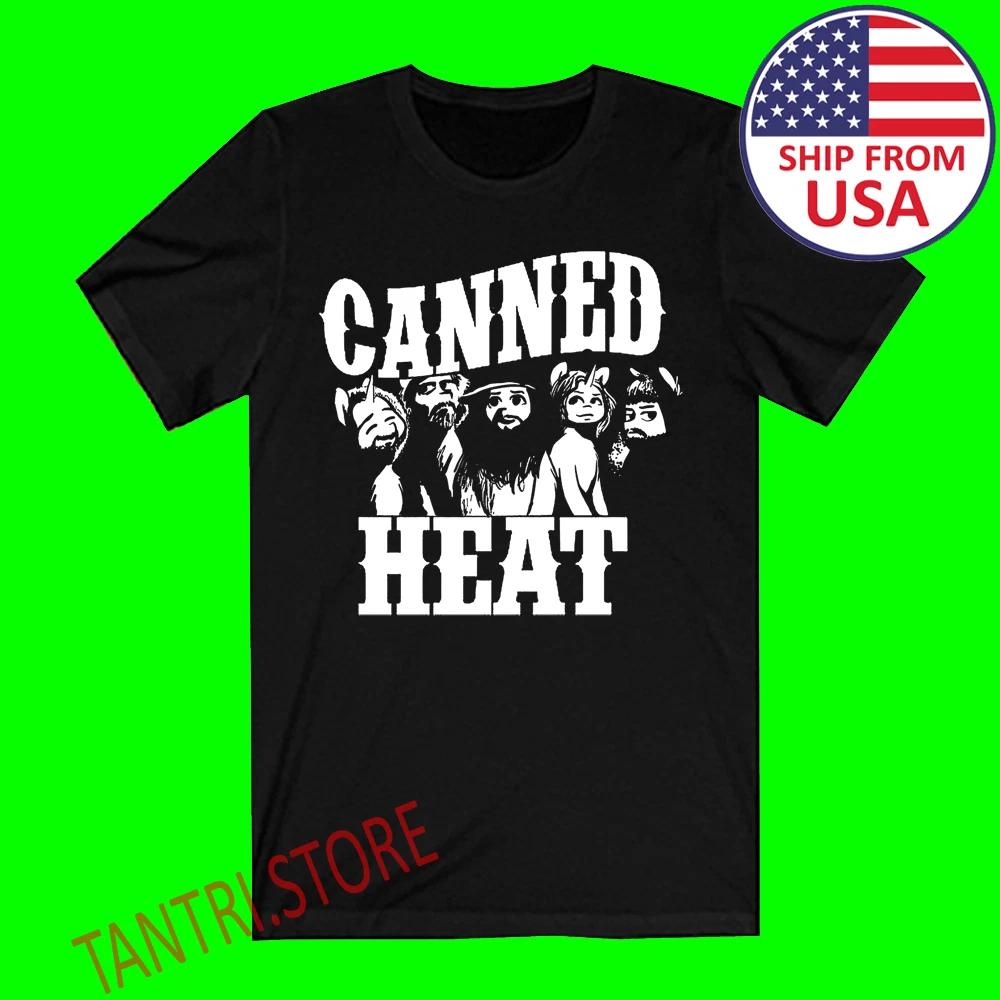 Canned Heat Men's Black Size S to 3XL