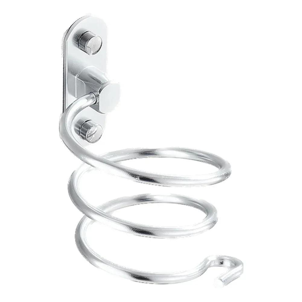 Практичный 1 шт. Держатель для фена для волос в ванной комнате Полезные спирали Органайзер для хранения фена Настенный Стилист Инструмент Аксессуар для фена