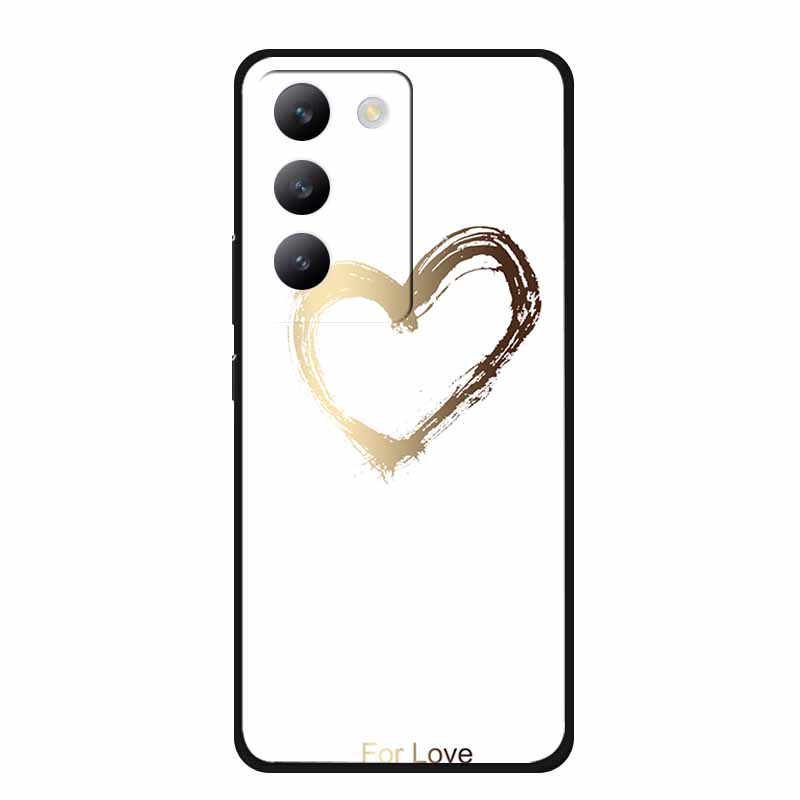 For Coque Vivo V40 SE 5G Cases Painted Cats Silicon Back Cover Phone Cases For vivo V40 SE 5G Cases Soft Bumper Shell Bag Cover