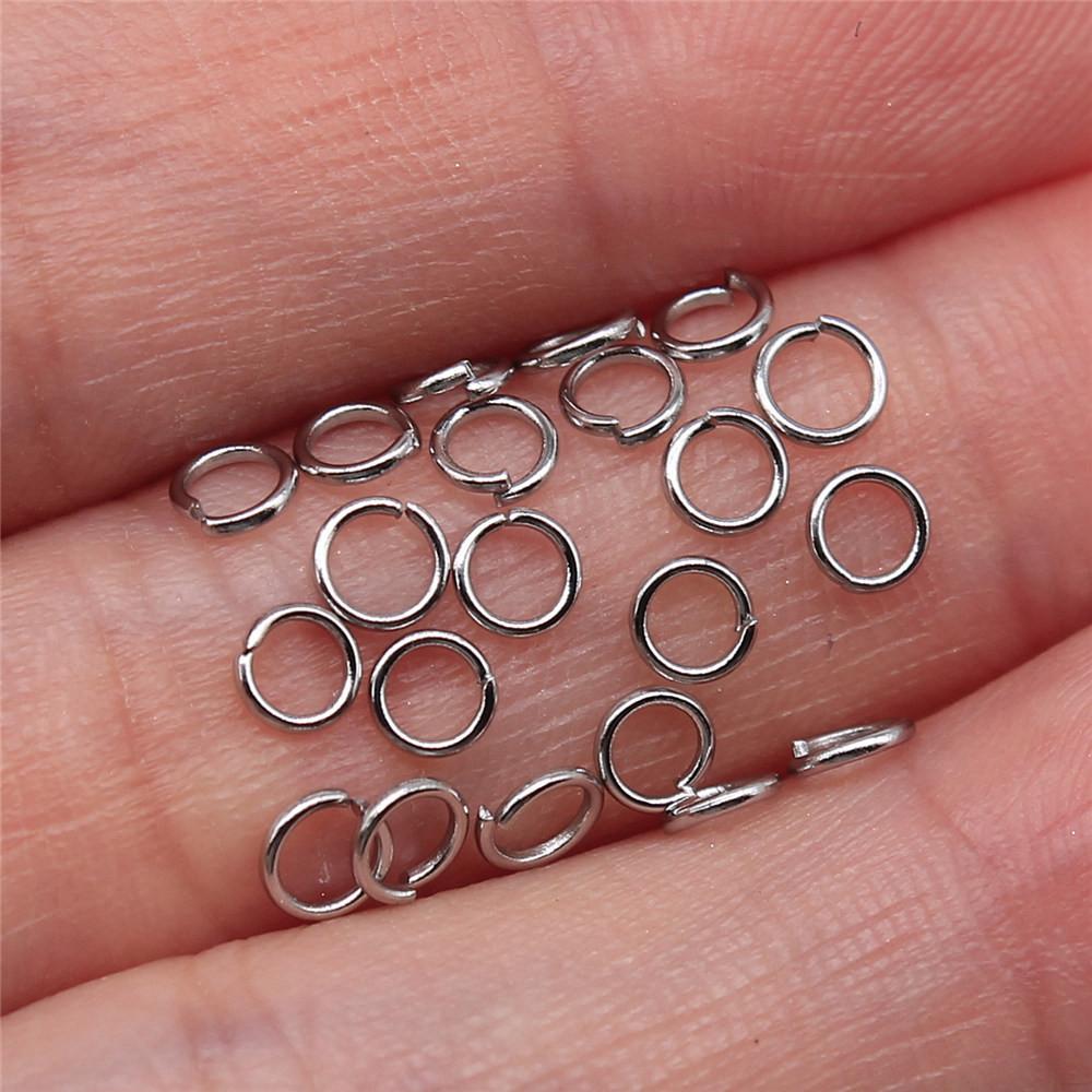 Разъемные кольца из нержавеющей стали 5 размеров Аксессуары Детали Мужские украшения Милые аксессуары