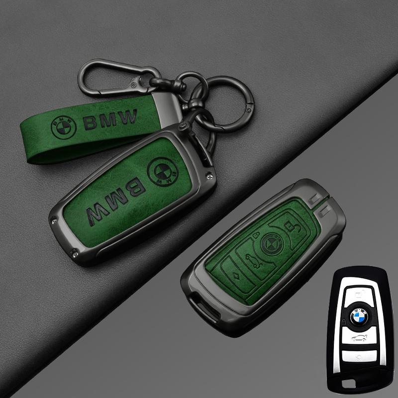 BRHE9 Fashion Zinc Alloy Car Key Case Cover Holder For BMW F30 F20 F10 F18 F22 F01 X3 X4 F06 F02 M3 M5 Protection Keychain Accessories