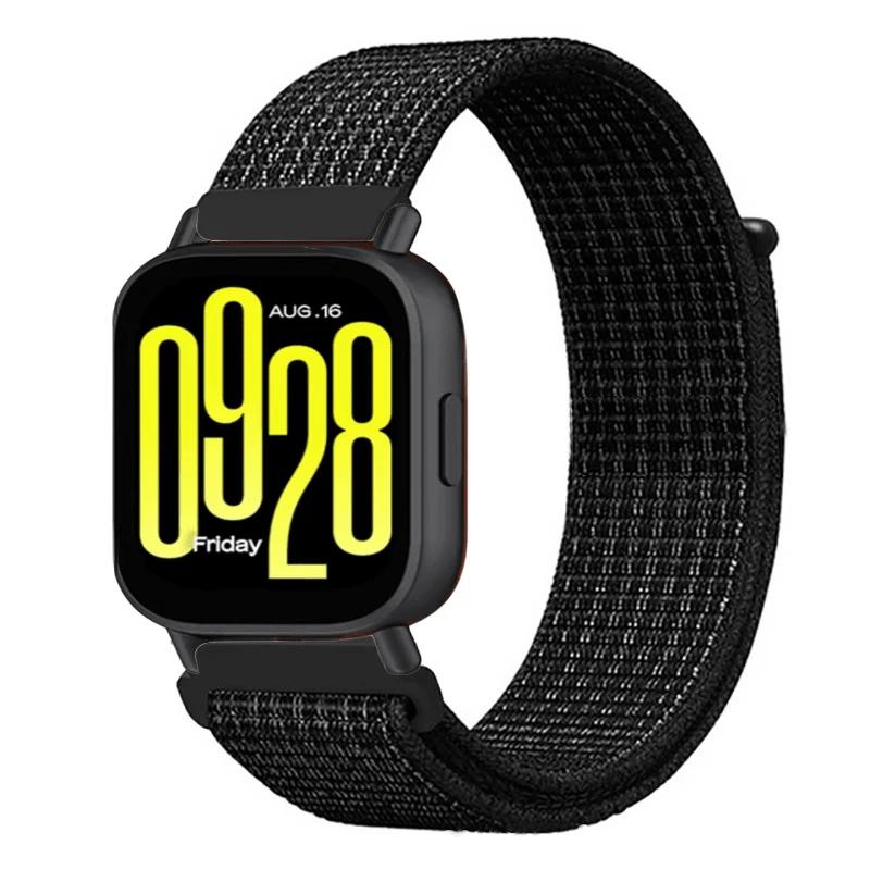 Нейлоновый ремешок-петля 20 мм 22 мм для Redmi Watch 5 Active, дышащий сменный браслет, спортивный ремешок для часов Redmi Wach 5 Lite