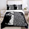 Eminem Hip -hop Singer Print Bedding Sets Exquisite Bed Supplies Set Duvet Cover Comforter Set Bedding Set Luxury Birthday Gift